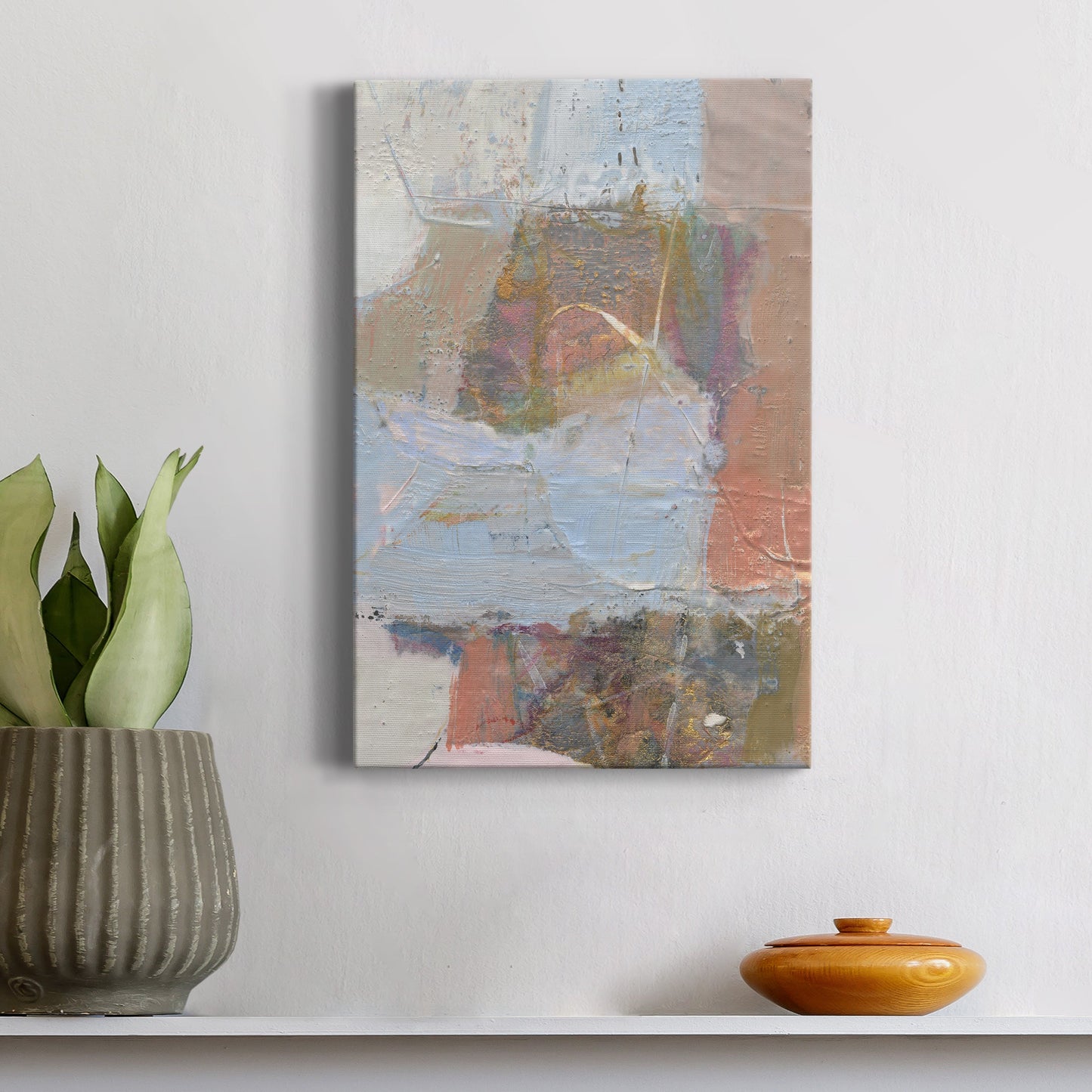 Minim III Premium Gallery Wrapped Canvas - Ready to Hang