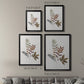 Autumn Leaves III - Modern Framed Canvas Print