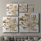 Golden Gilt Bloom II - Canvas Art Print
