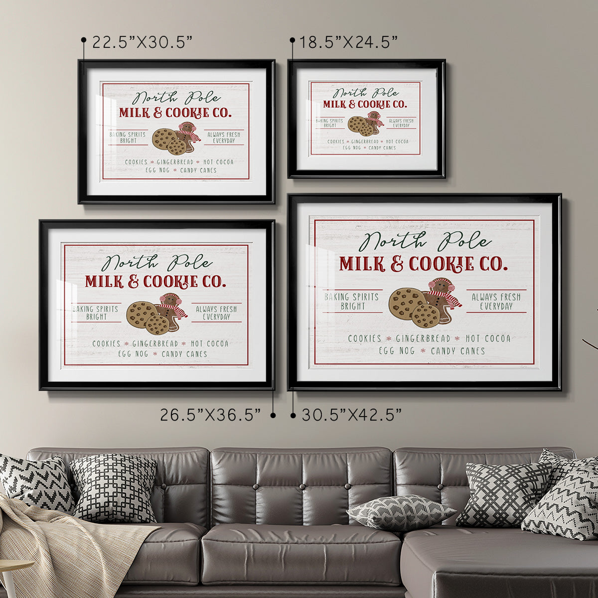 Milk and Cookie Co Premium Framed Print - Ready to Hang