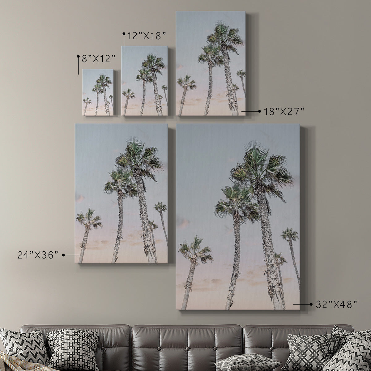 Palms Up - Canvas Art Print