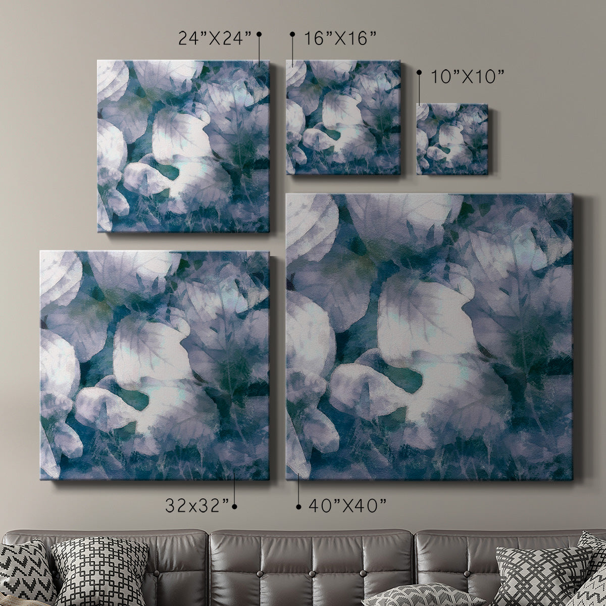 Custom Geo Gems II - Canvas Art Print