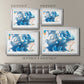 Dancing Blue II Premium Framed Print - Ready to Hang