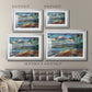 Morning Moon Over Waikiki - Modern Framed Art Print