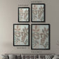 Leaf Cluster I - Modern Framed Canvas Print