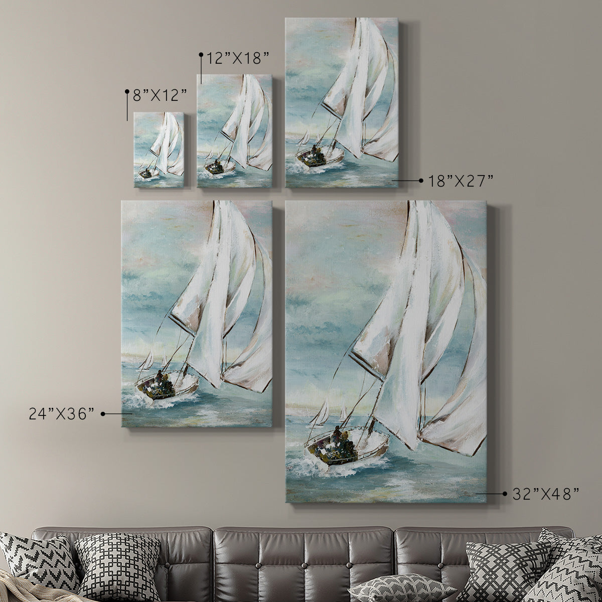 Setting Sail - Canvas Art Print