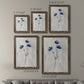 Size comparison chart for a set of two walnut barnwood framed canvas prints.