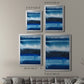 Deep Blue Shore II - Modern Framed Canvas Print