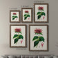 Size comparison chart for a set of two walnut barnwood framed canvas prints.