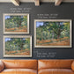 The Bodmer Oak, Fontainebleau Forest - Ornate Framed Canvas Print