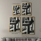 Inkwell Intersect II - Modern Framed Canvas Print
