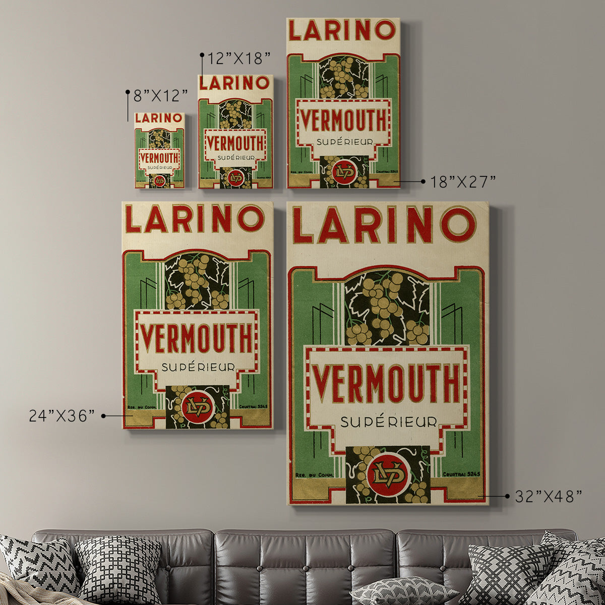 Larino Vermouth Premium Gallery Wrapped Canvas - Ready to Hang