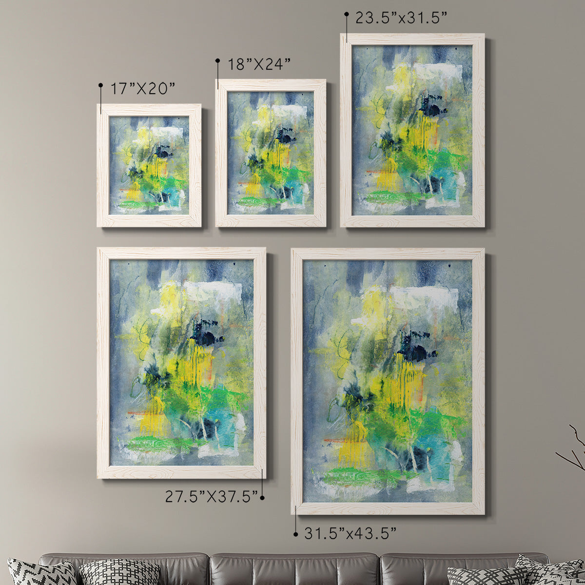 Sweet Things I - Premium Framed Canvas 2 Piece Set - Ready to Hang