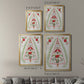 Christmas Folk Tree - Modern Framed Canvas Print