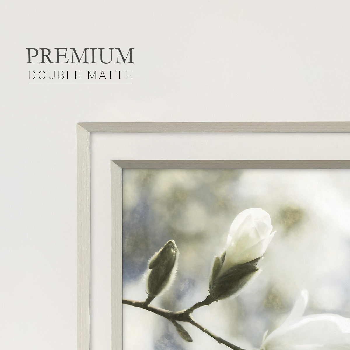 Unfolding Beauty Premium Framed Print Double Matboard