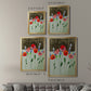 Poppy Party - Modern Framed Canvas Print