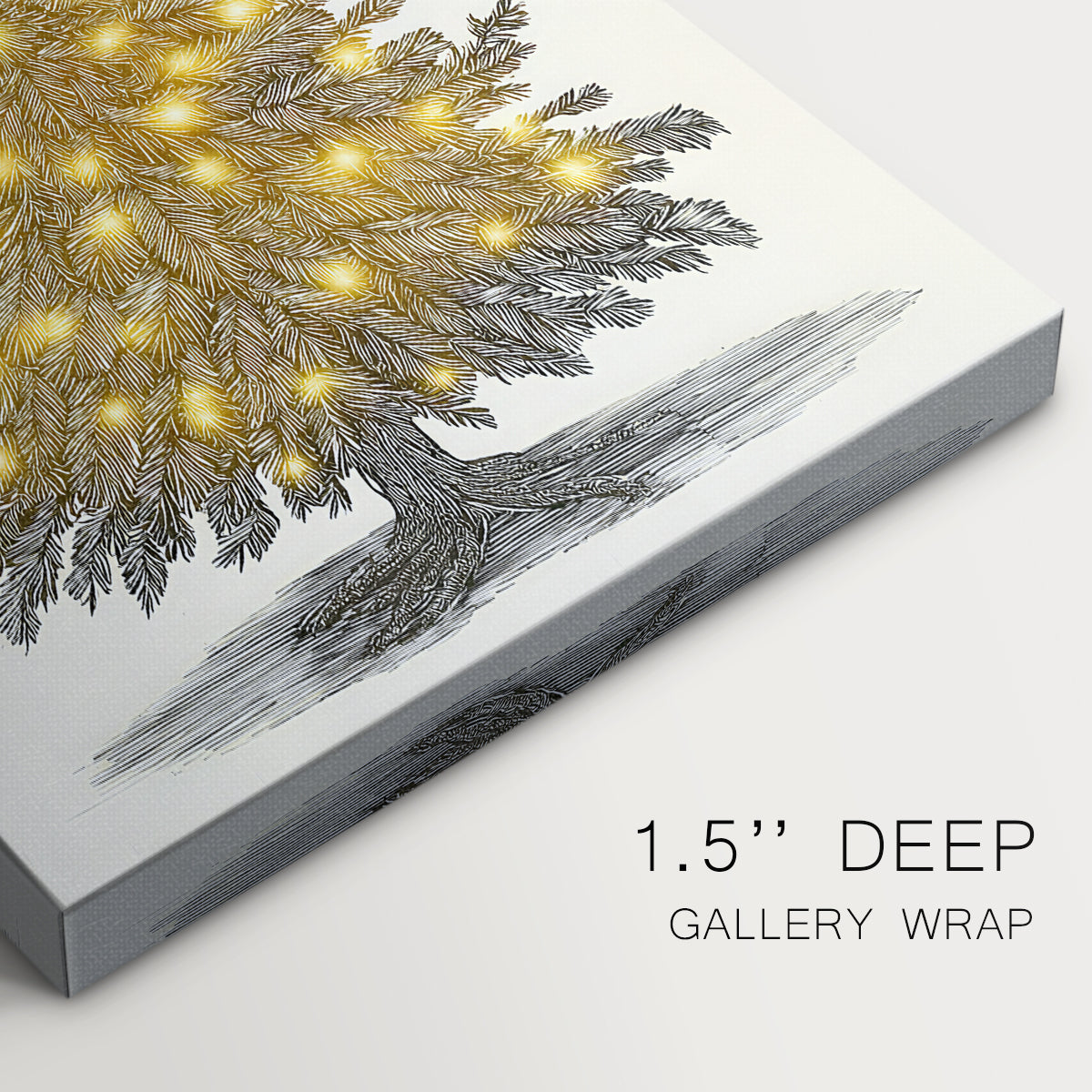 Golden Twilight at Midnight - Canvas Art Print