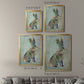 Fantastic Florals Hare, Sitting - Modern Framed Canvas Print