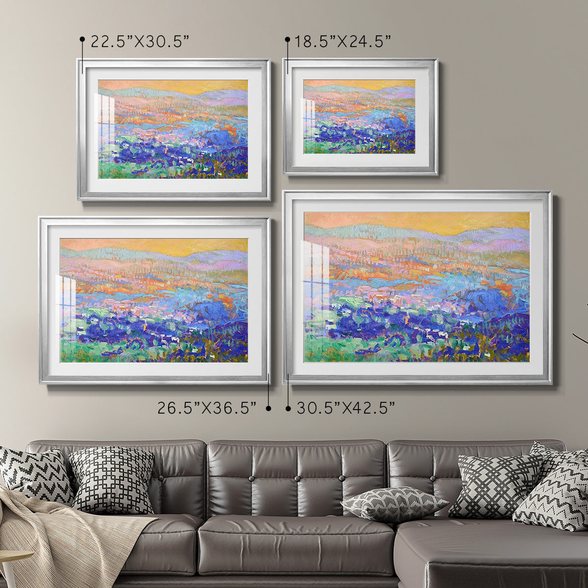 Meet Me and the Edge of Dreams Premium Framed Print - Ready to Hang