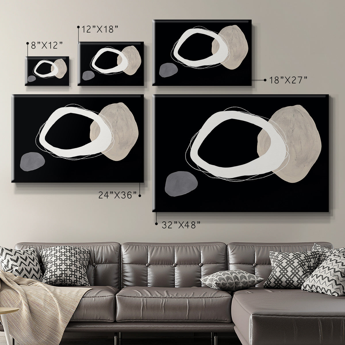 Simply Stated I - Canvas Art Print