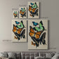 Collaged Butterflies I Premium Gallery Wrapped Canvas - Ready to Hang