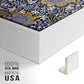Kennet - Indigo/Gold, 1883 - Floater Framed Canvas Print