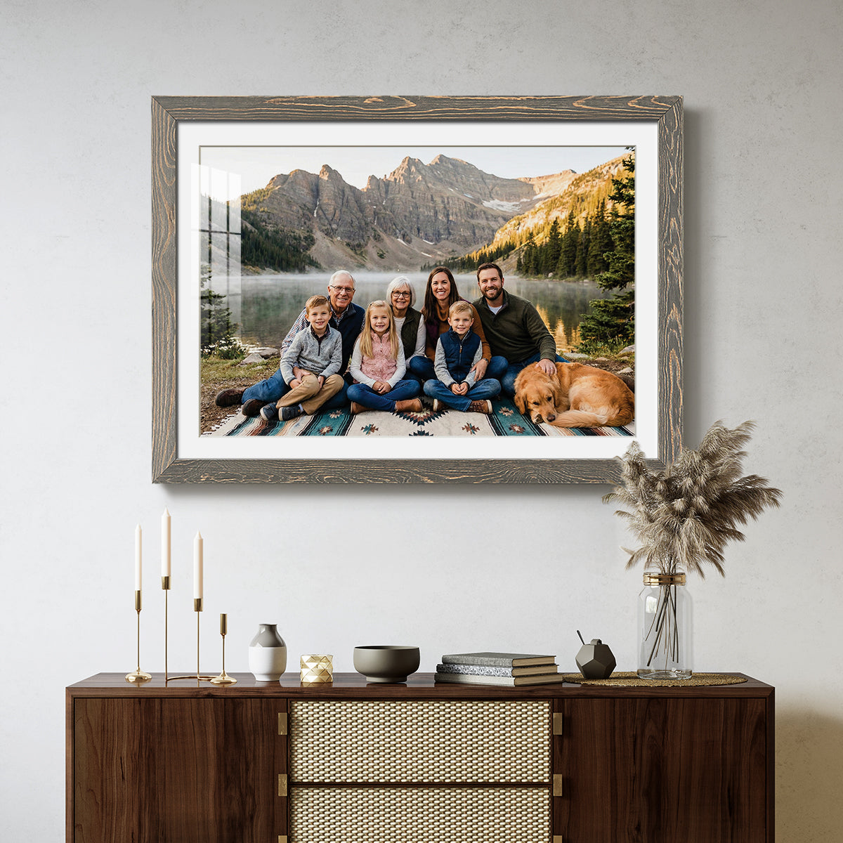 Landscape Custom Rustic Frames - Gallery Wrapped Canvas or Prints