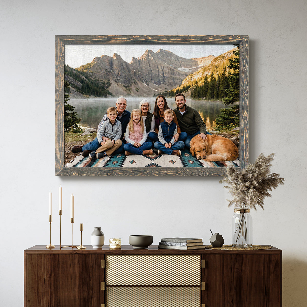 Landscape Custom Rustic Frames - Gallery Wrapped Canvas or Prints