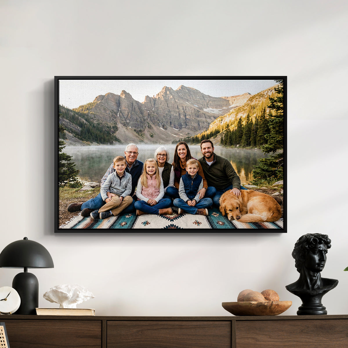 Custom L / Floater Framed Canvas