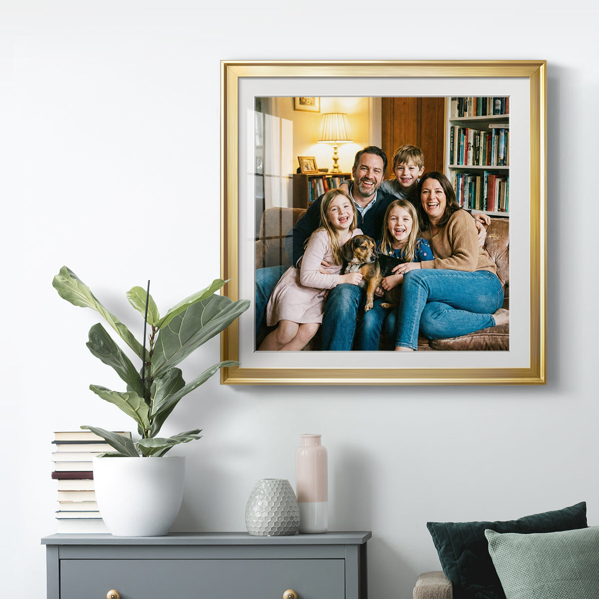 Square Custom Classic Frames - Gallery Wrapped Canvas or Prints