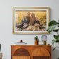 Modern Custom Framed Paper