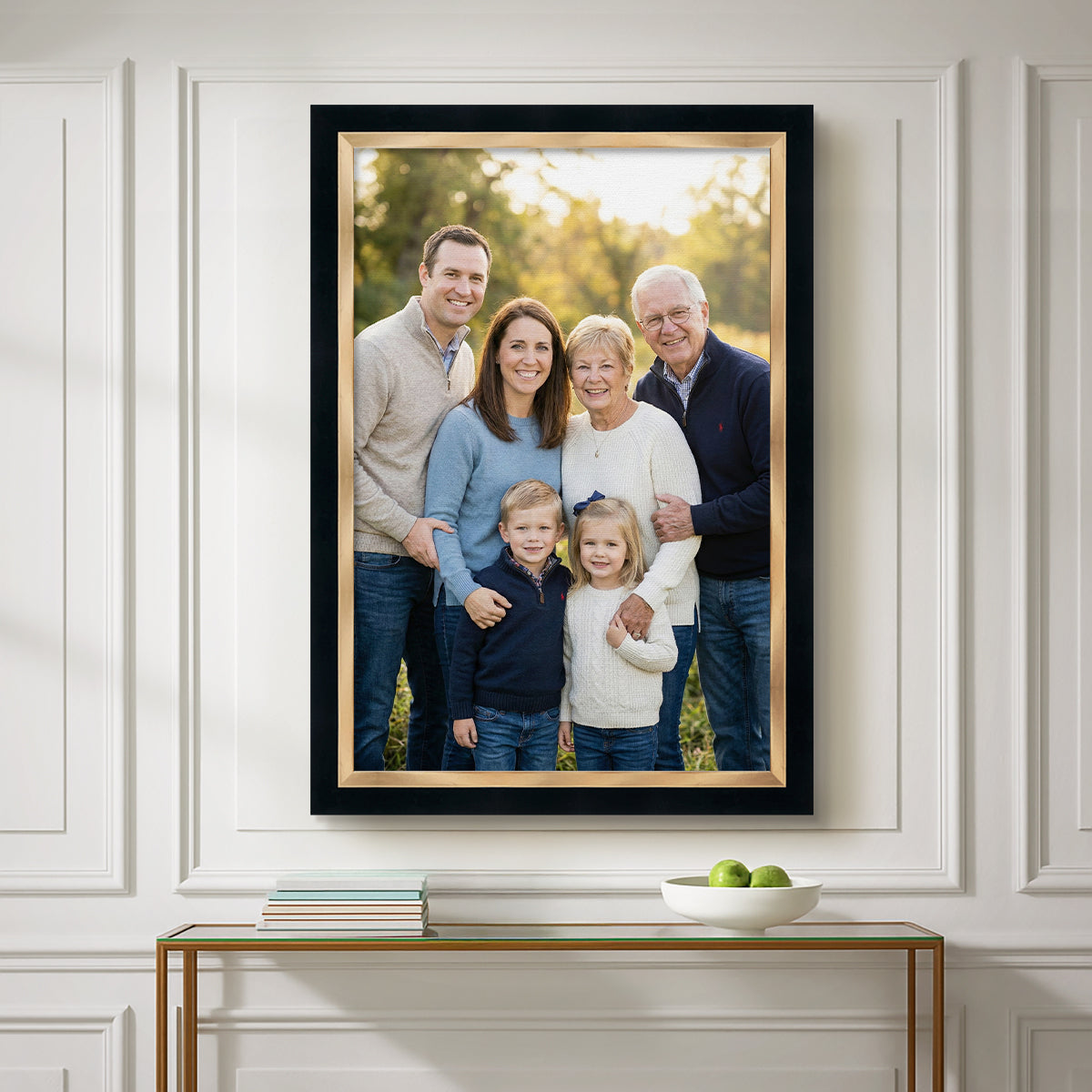 Custom Framed Canvas - Traditional & Ornate Collection