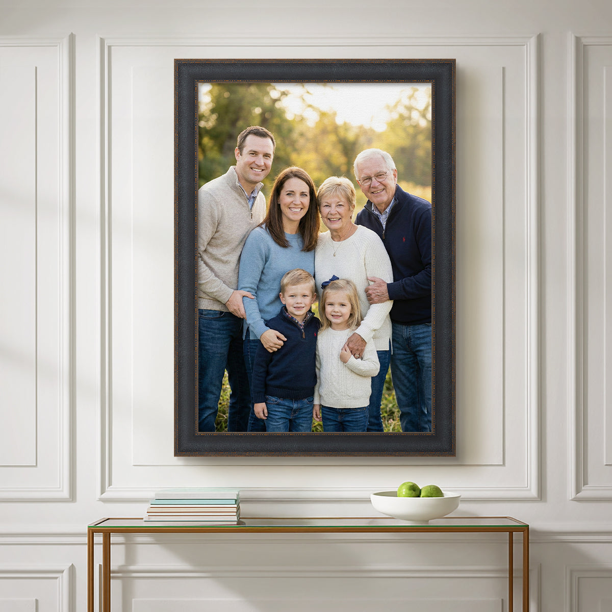 Custom Framed Canvas - Traditional & Ornate Collection