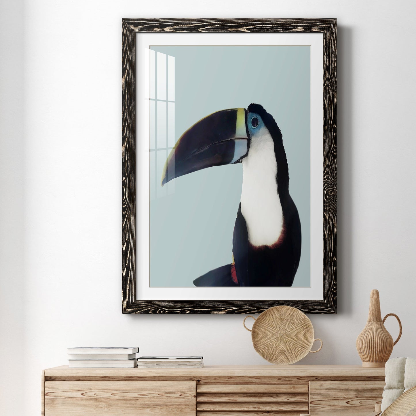 Aruba Wildlife - Premium Framed Print - Distressed Barnwood Frame - Ready to Hang