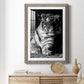 Tiger Repose - Premium Framed Print - Distressed Barnwood Frame - Ready to Hang