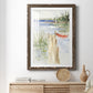 Sketchy Pier - Barnwood Framed Art Print