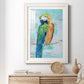 Island Parrot II - Premium Framed Print - Distressed Barnwood Frame - Ready to Hang