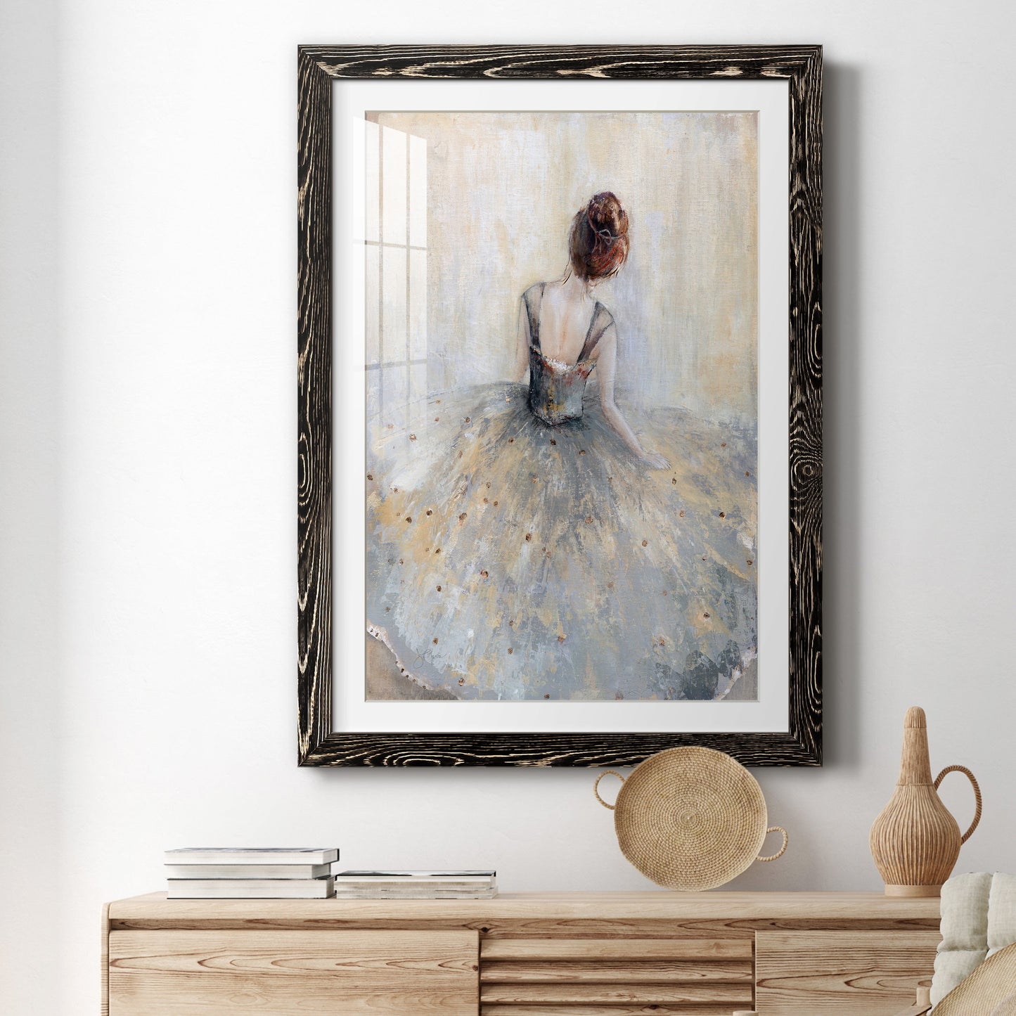 Beautiful Contemplation - Premium Framed Print - Distressed Barnwood Frame - Ready to Hang