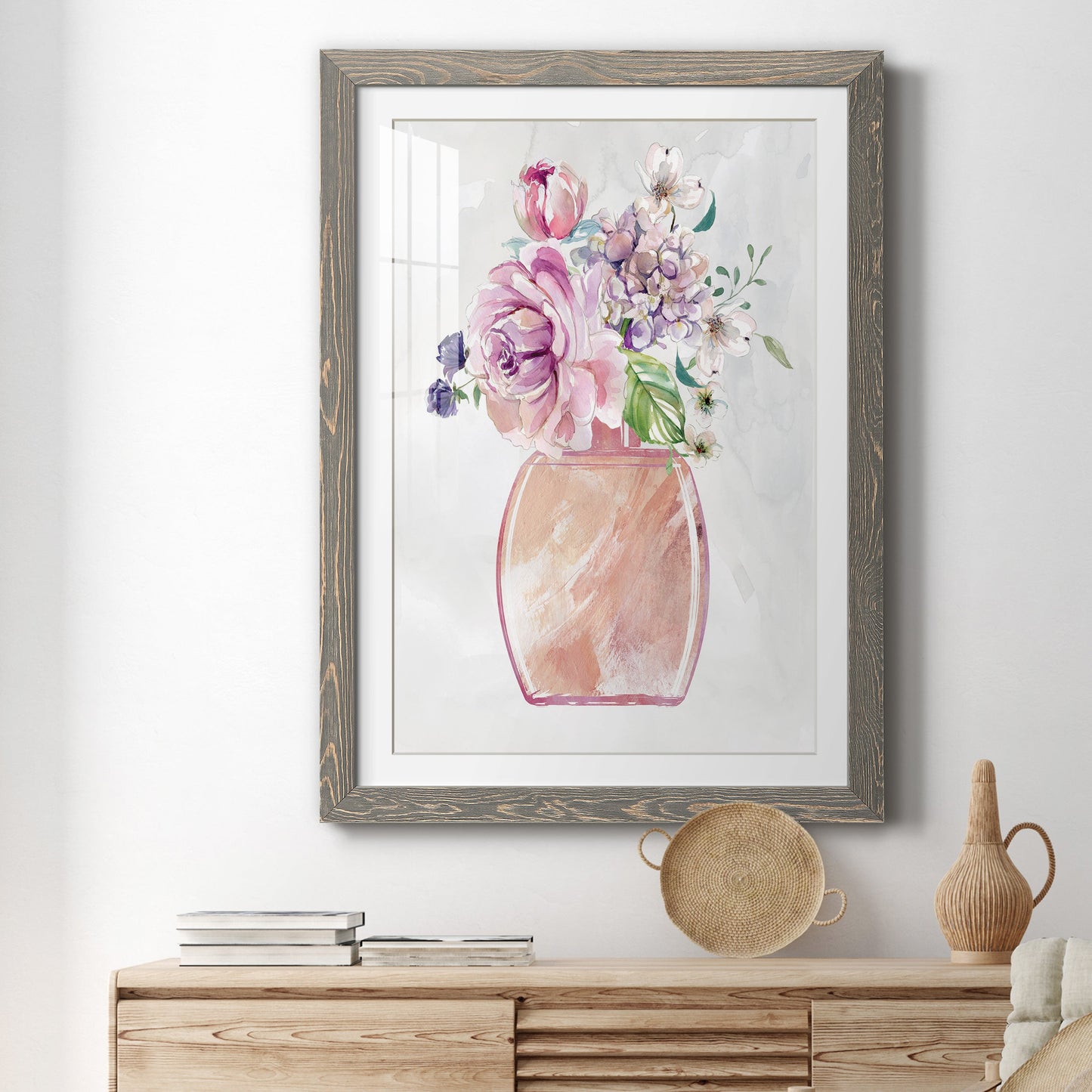 Fragrance of Summer II - Premium Framed Print - Distressed Barnwood Frame - Ready to Hang