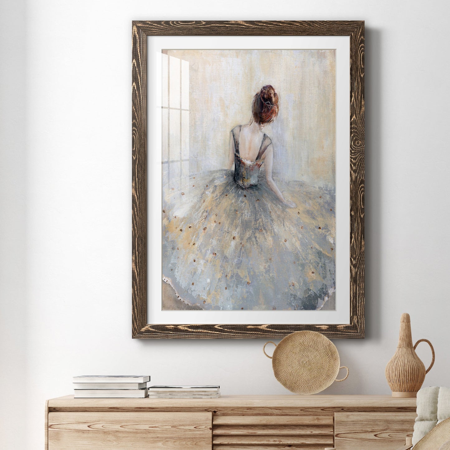 Beautiful Contemplation - Premium Framed Print - Distressed Barnwood Frame - Ready to Hang