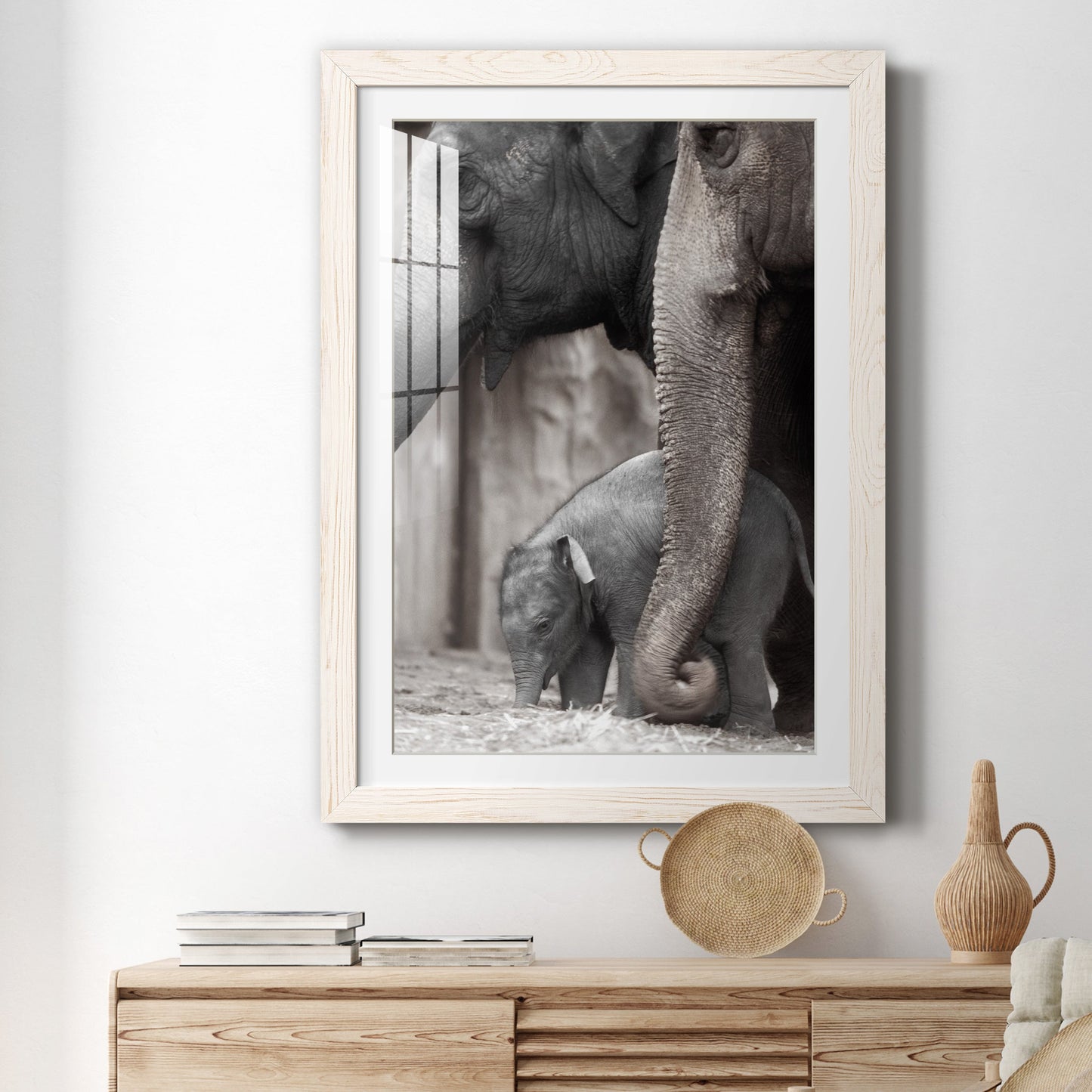 Family Moment - Premium Framed Print - Distressed Barnwood Frame - Ready to Hang