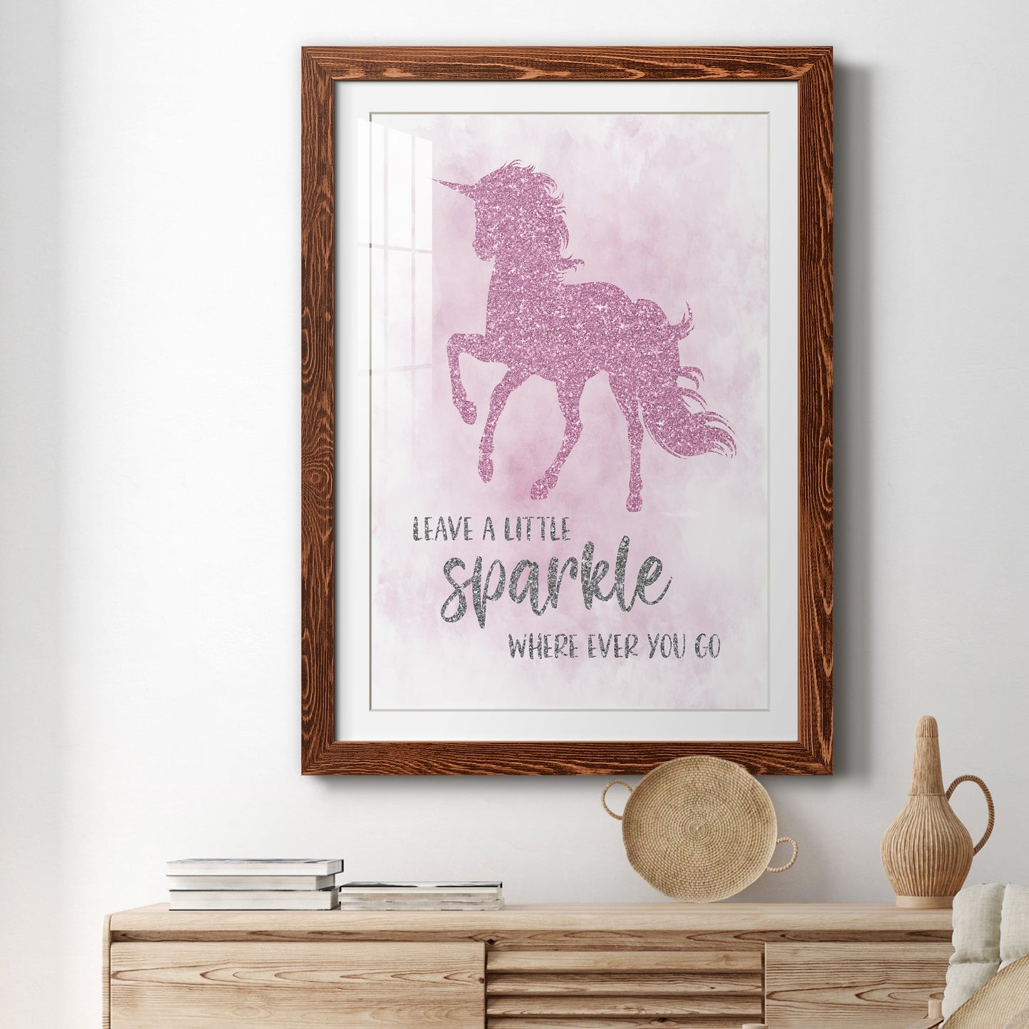 Sparkle - Premium Framed Print - Distressed Barnwood Frame - Ready to Hang