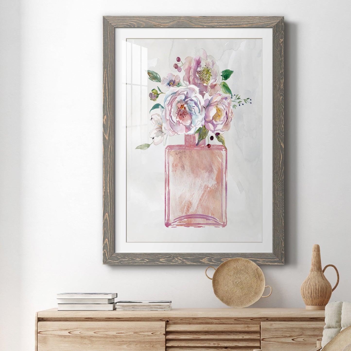 Fragrance of Summer I - Premium Framed Print - Distressed Barnwood Frame - Ready to Hang