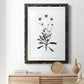 Inky Botanical I - Premium Framed Print - Distressed Barnwood Frame - Ready to Hang