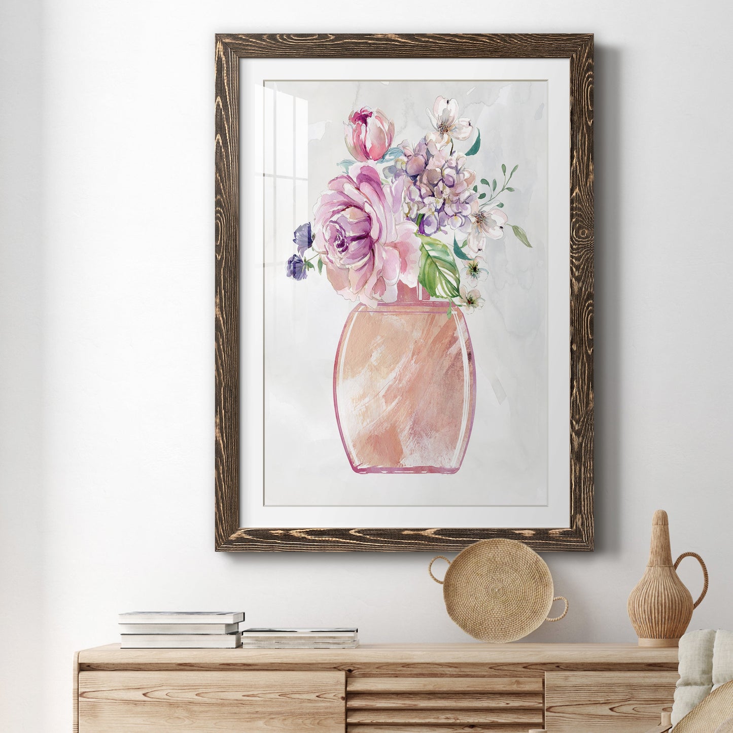 Fragrance of Summer II - Premium Framed Print - Distressed Barnwood Frame - Ready to Hang