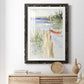 Sketchy Pier - Barnwood Framed Art Print