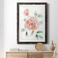 Rose Contour - Barnwood Framed Art Print