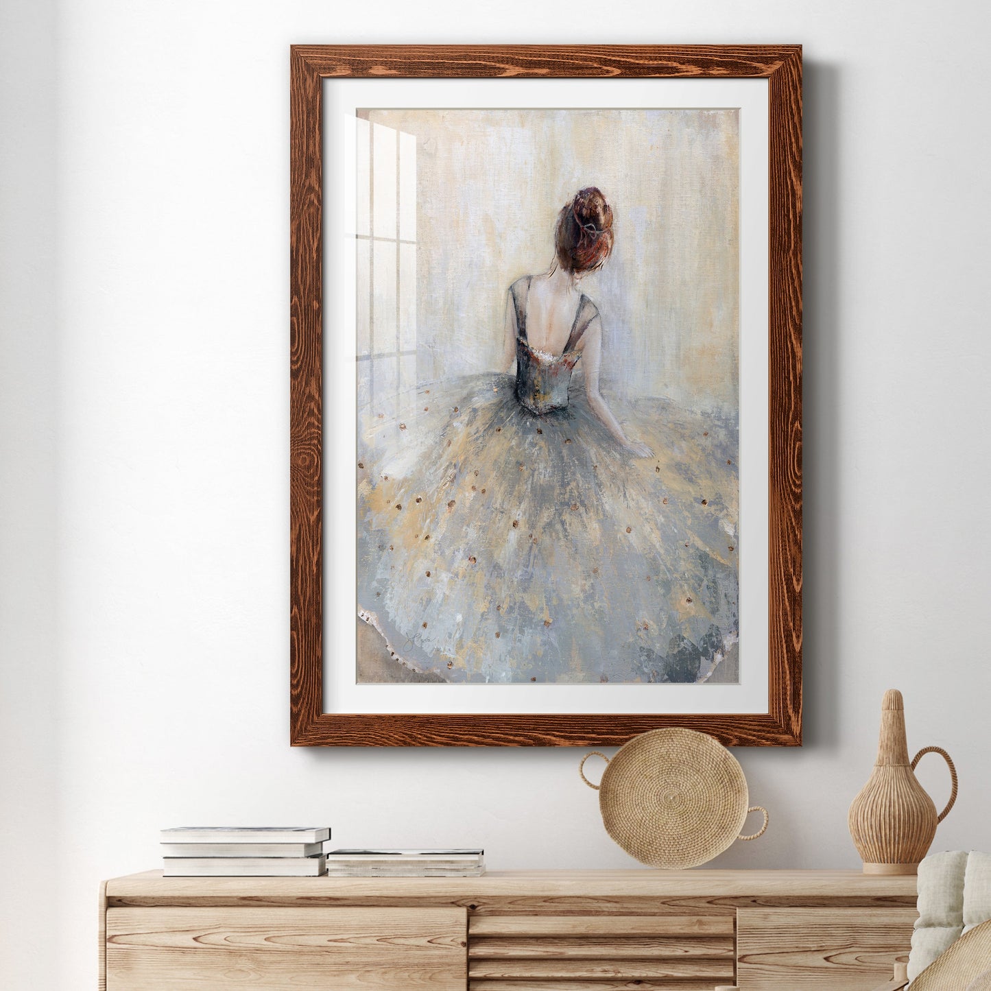 Beautiful Contemplation - Premium Framed Print - Distressed Barnwood Frame - Ready to Hang