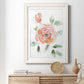 Rose Contour - Barnwood Framed Art Print