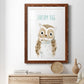 Dream Big Owl - Premium Framed Print - Distressed Barnwood Frame - Ready to Hang